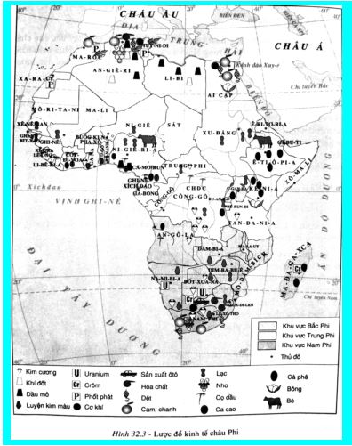 Đề thi Địa lí 7 giữa kì 2