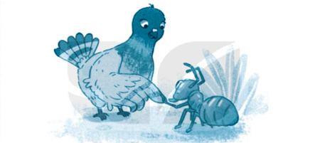 Giải VBT Tiếng Việt 1 trang 37, 38 Bài 1: Kiến và chim bồ câu