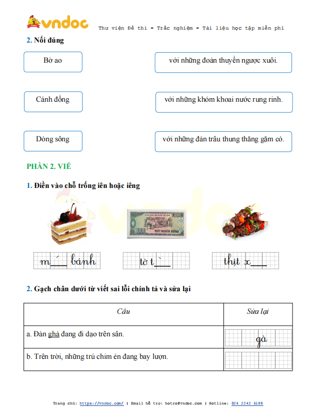 Phiếu bài tập cuối tuần Tiếng Việt lớp 1 Nâng cao - Tuần 27