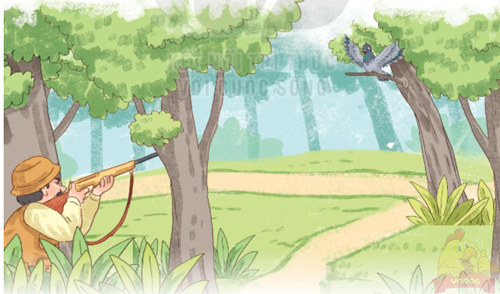 Giải bài tập Tiếng Việt 1 trang 84, 85, 86, 87 Bài 1: Kiến và chim bồ câu