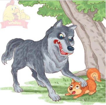 Giải bài tập Tiếng Việt 1 trang 90, 91, 92, 93 Bài 3: Câu hỏi của sói