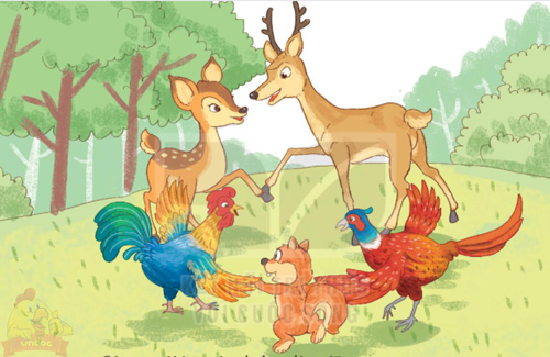 Giải bài tập Tiếng Việt 1 trang 90, 91, 92, 93 Bài 3: Câu hỏi của sói