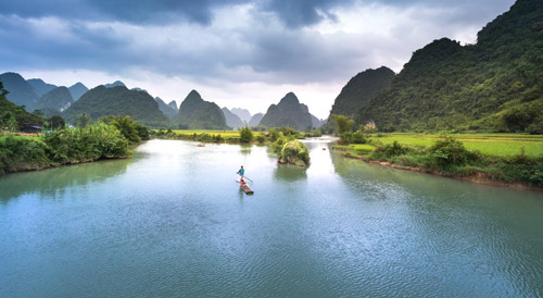 Tả dòng sông quê em lớp 5