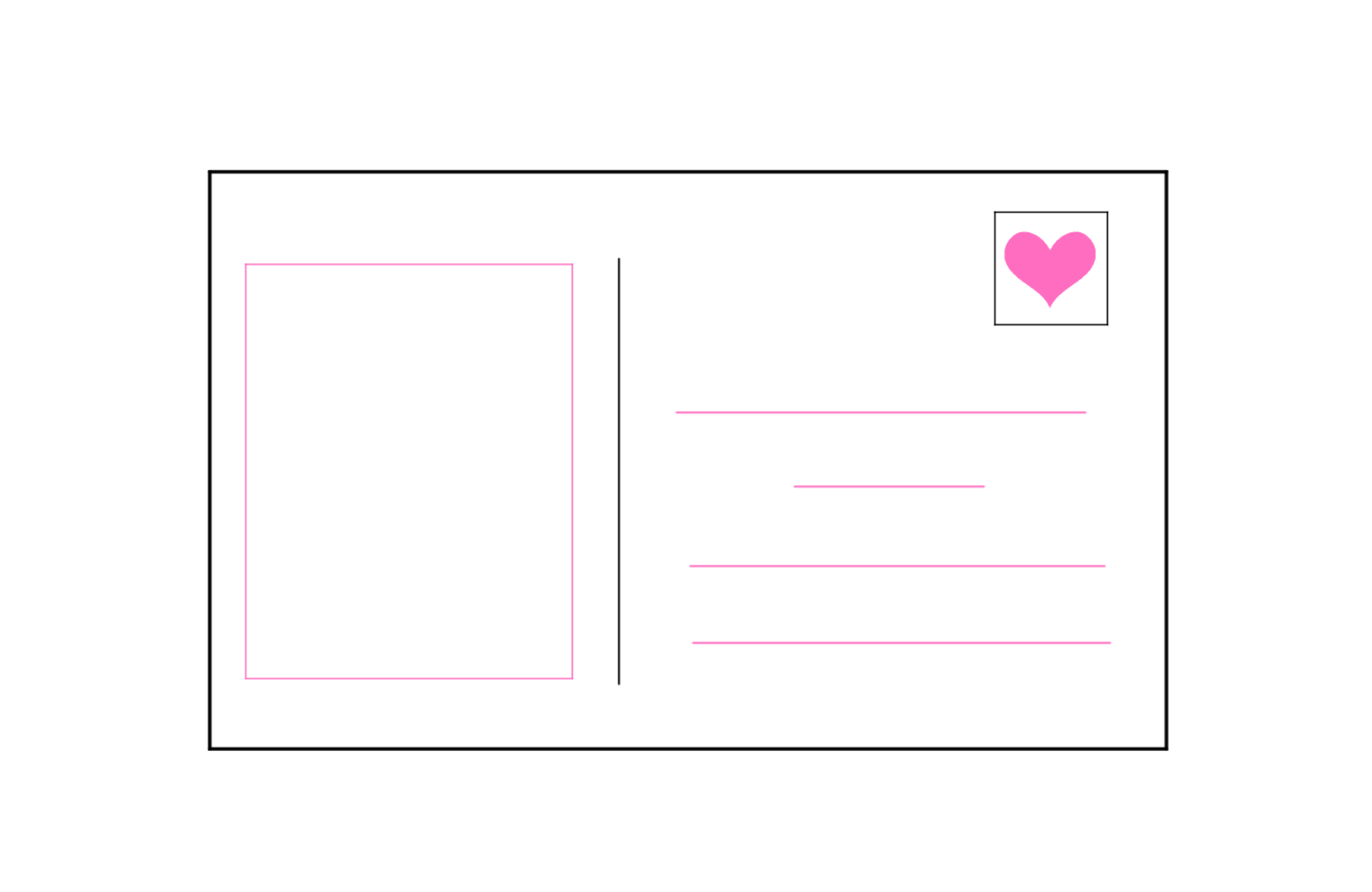 Viết một tấm postcard bằng tiếng Anh