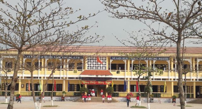 Tả ngôi trường THCS nơi em đang theo học