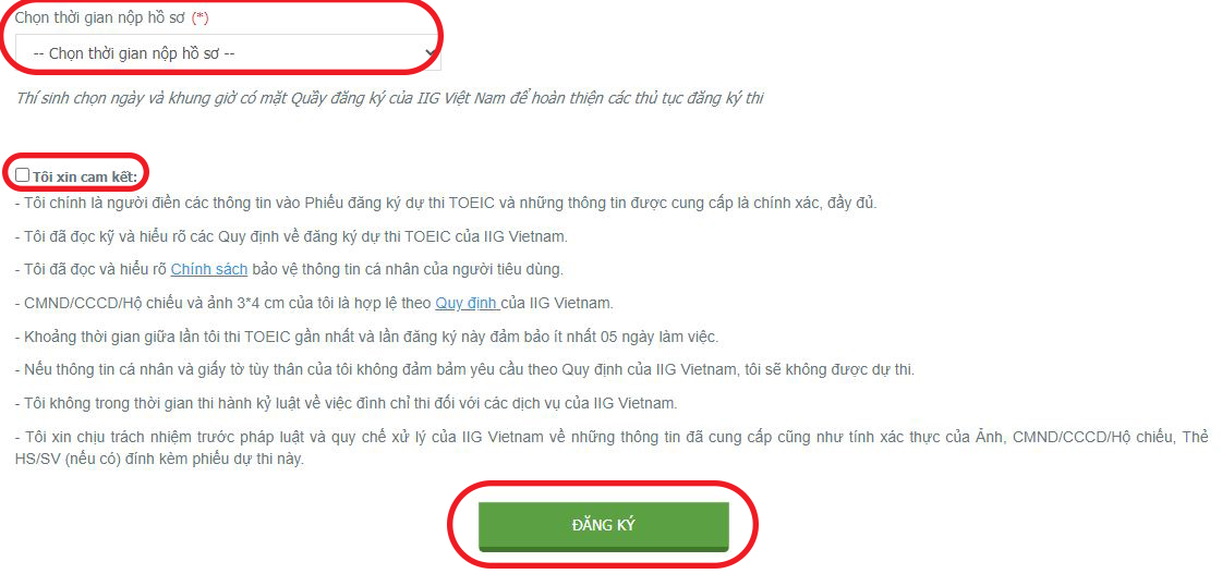 Hướng dẫn đăng ký thi TOEIC online tại IIG Việt Nam