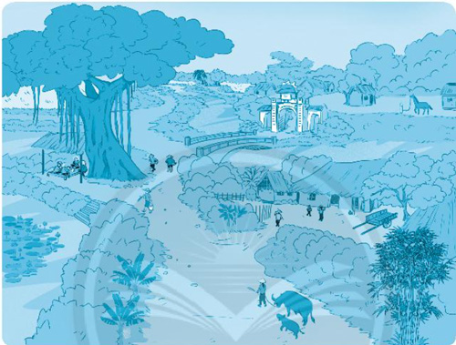 Giải VBT Tiếng Việt 1 trang 56, 57, 58, 59, 60 Chủ đề 30: Làng quê yên bình