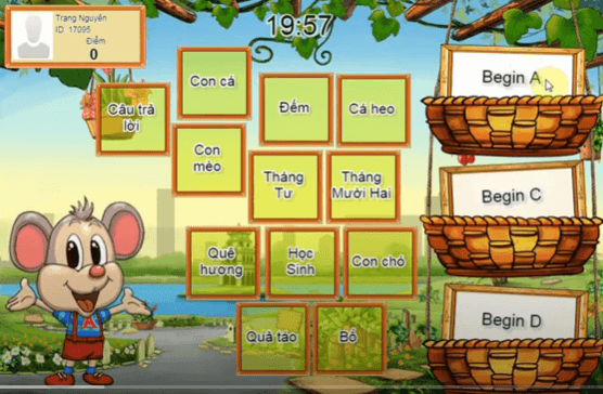 Đề thi trạng nguyên tiếng Anh lớp 3 vòng 17 có đáp án