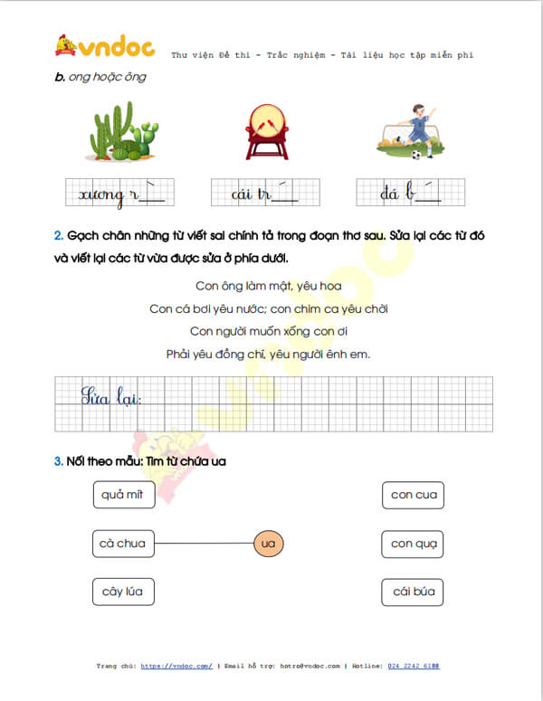 Phiếu bài tập cuối tuần Tiếng Việt 1 nâng cao - Tuần 30 - sách Kết nối