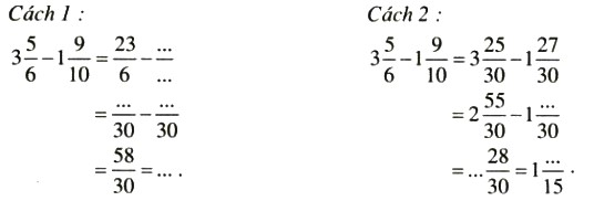 Giải Toán lớp 6 bài 13: Hỗn số - Số thập phân - Phần trăm
