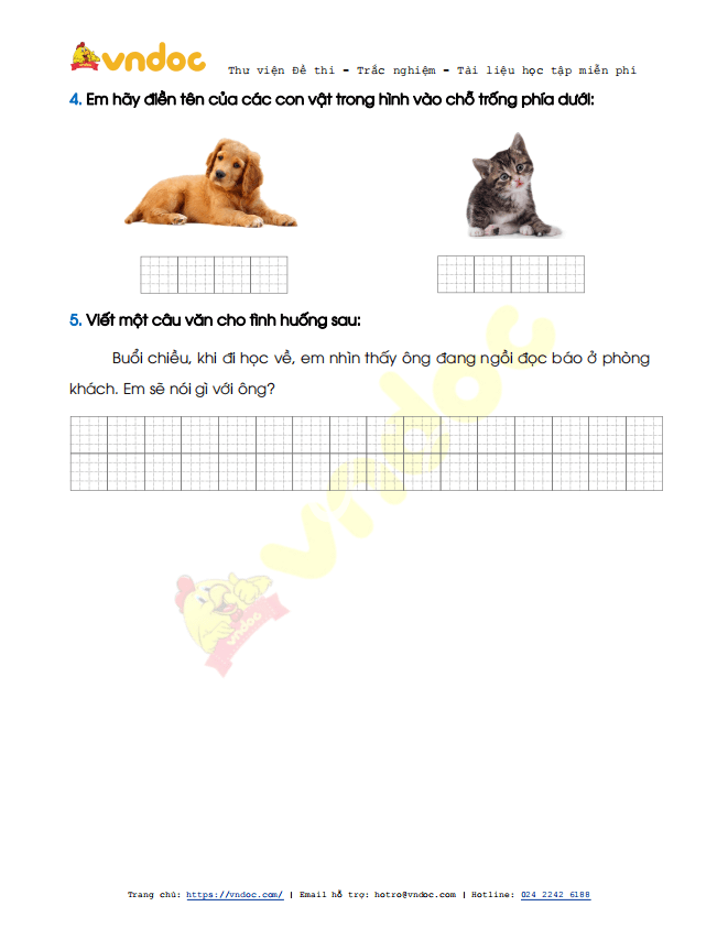 Đề thi học kì 2 lớp 1 môn Tiếng Việt sách Cánh Diều năm 2020-2021 theo Thông tư 27