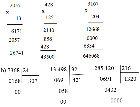 Toán lớp 4 trang 163