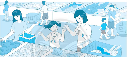 Giải VBT Tiếng Việt 1 trang 61, 62, 63, 64, 65 Chủ đề 31 Phố xá nhộn nhịp