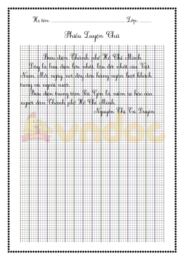 File 28 bài chính tả ôn thi học kì 2 lớp 1 sách Chân trời sáng tạo năm 2020-2021