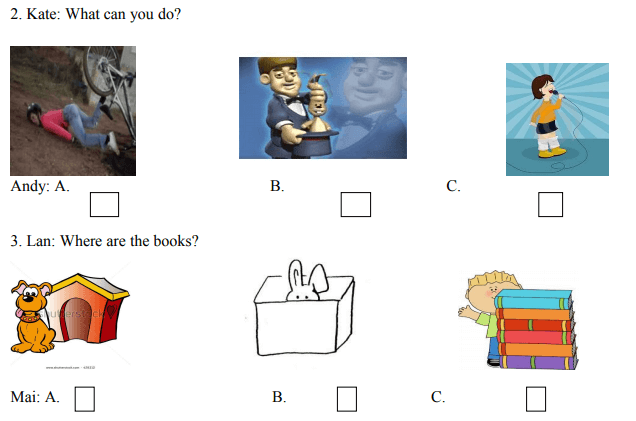 Bộ đề thi học kì 2 môn Tiếng Anh lớp 5 CÓ ĐÁP ÁN