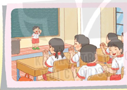 Giải bài tập Tiếng Việt 1 trang 44, 45, 46, 47 Bài 1: Tôi đi học