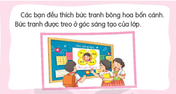 Giải bài tập Tiếng Việt 1 trang 50, 51, 52, 52 Bài 3: Hoa yêu thương