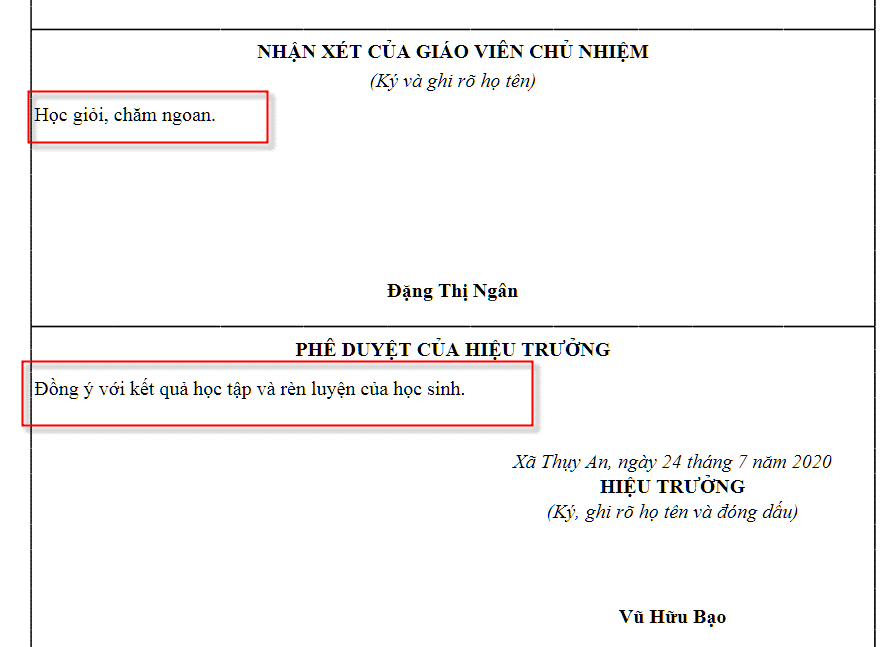 Hướng dẫn ghi nhận xét của giáo viên chủ nhiệm vào sổ điện tử SMAS (ảnh 5)