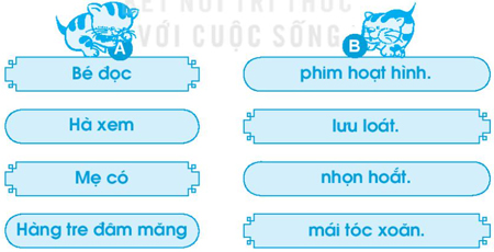 Giải VBT Tiếng Việt 1 trang 66 Bài 76: oan oăn oat oăt