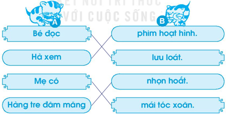 Giải VBT Tiếng Việt 1 trang 66 Bài 76: oan oăn oat oăt