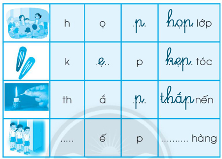 Giải VBT Tiếng Việt 1 trang 46, 47, 48 Chủ đề 14: Lớp em