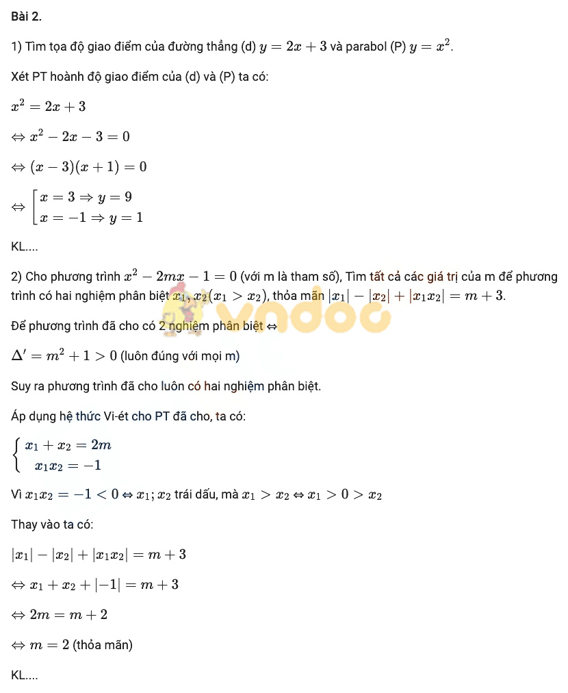 Đề thi thử vào lớp 10 môn Toán Sở GD&ĐT Tỉnh Nam Định năm 2021