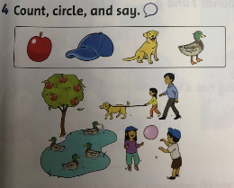 Giải Tiếng Anh lớp 1 Unit 5: This is my nose! - Lesson 4 SGK