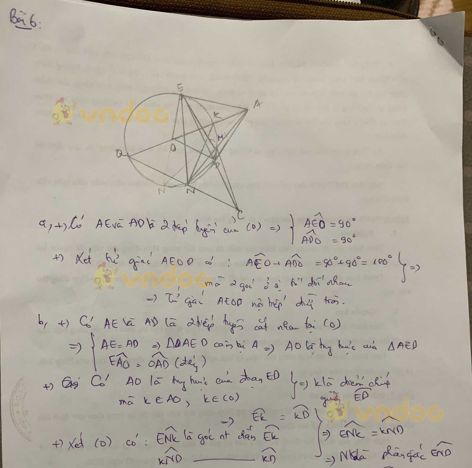 Đáp án đề thi vào lớp 10 môn Toán tỉnh Vĩnh Long 2021