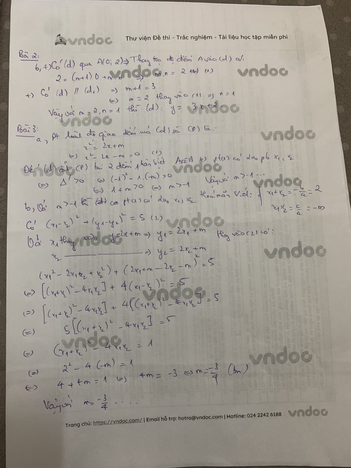 Đáp án đề thi tuyển sinh lớp 10 môn Toán năm 2021 Trường Phổ Thông Năng Khiếu, TP. HCM (đề chung)