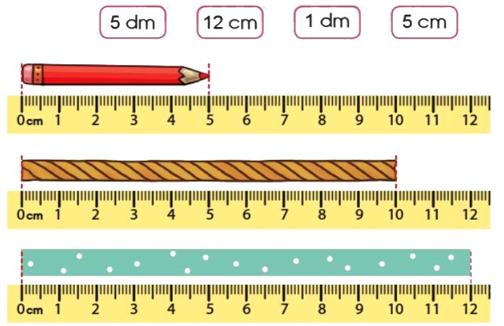 Bài 1 trang 12 Toán lớp 2 tập 1 SGK Cánh Diều