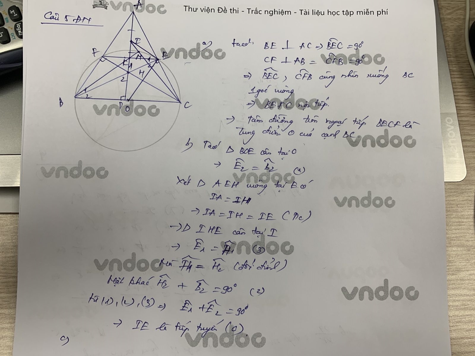 Đáp án đề thi tuyển sinh lớp 10 môn Toán tỉnh Đồng Nai năm 2021