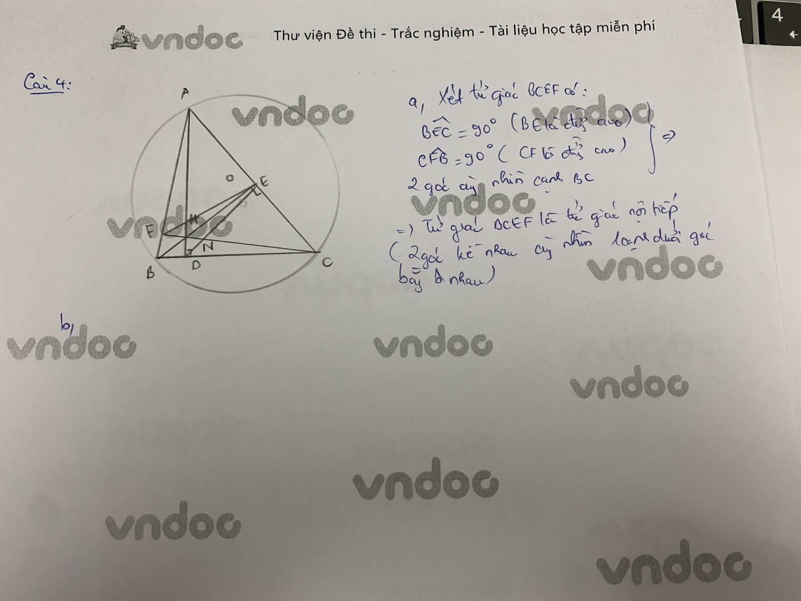 Đáp án đề thi tuyển sinh lớp 10 môn Toán tỉnh Nghệ An năm 2021