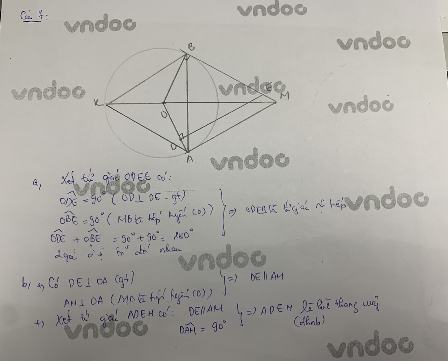 Đáp án đề thi tuyển sinh lớp 10 môn Toán Bến Tre
