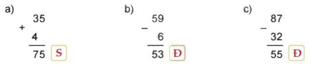 Bài 1 trang 20 Toán lớp 2 tập 1 SGK Kết nối tri thức với cuộc sống