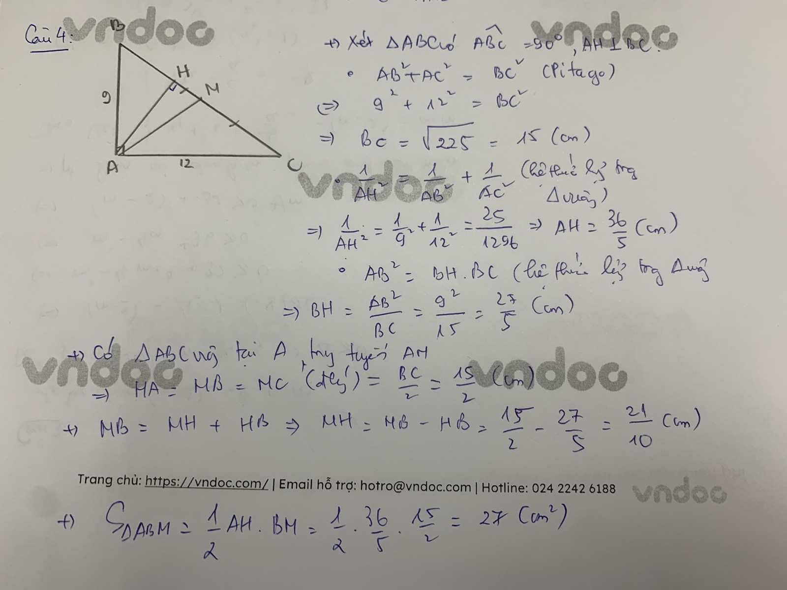 Đáp án đề thi vào lớp 10 môn Toán tỉnh Bình Phước năm 2021