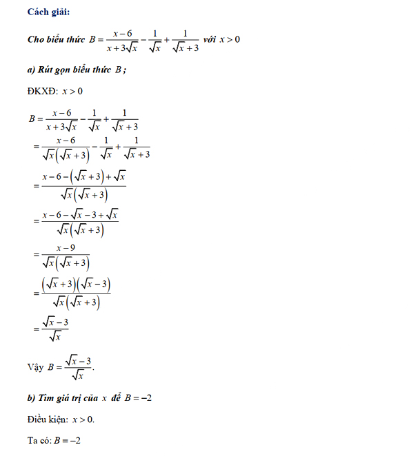 Đáp án đề thi vào lớp 10 môn Toán tỉnh Thái Nguyên năm 2021