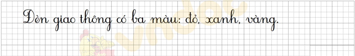 Bài 5: Đèn giao thông
