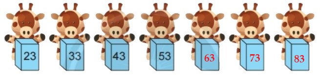 Bài 1 trang 21 Toán lớp 2 tập 1 SGK Chân trời sáng tạo