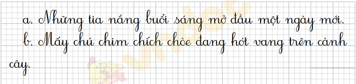 Giải Tiếng Việt 1 trang 128, 129, 130, 131 Bài 3 Ngày mới bắt đầu