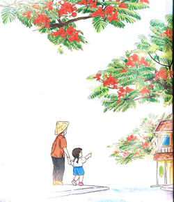 Giải Tiếng Việt 1 trang 140, 141 Bài 7: Hoa phượng