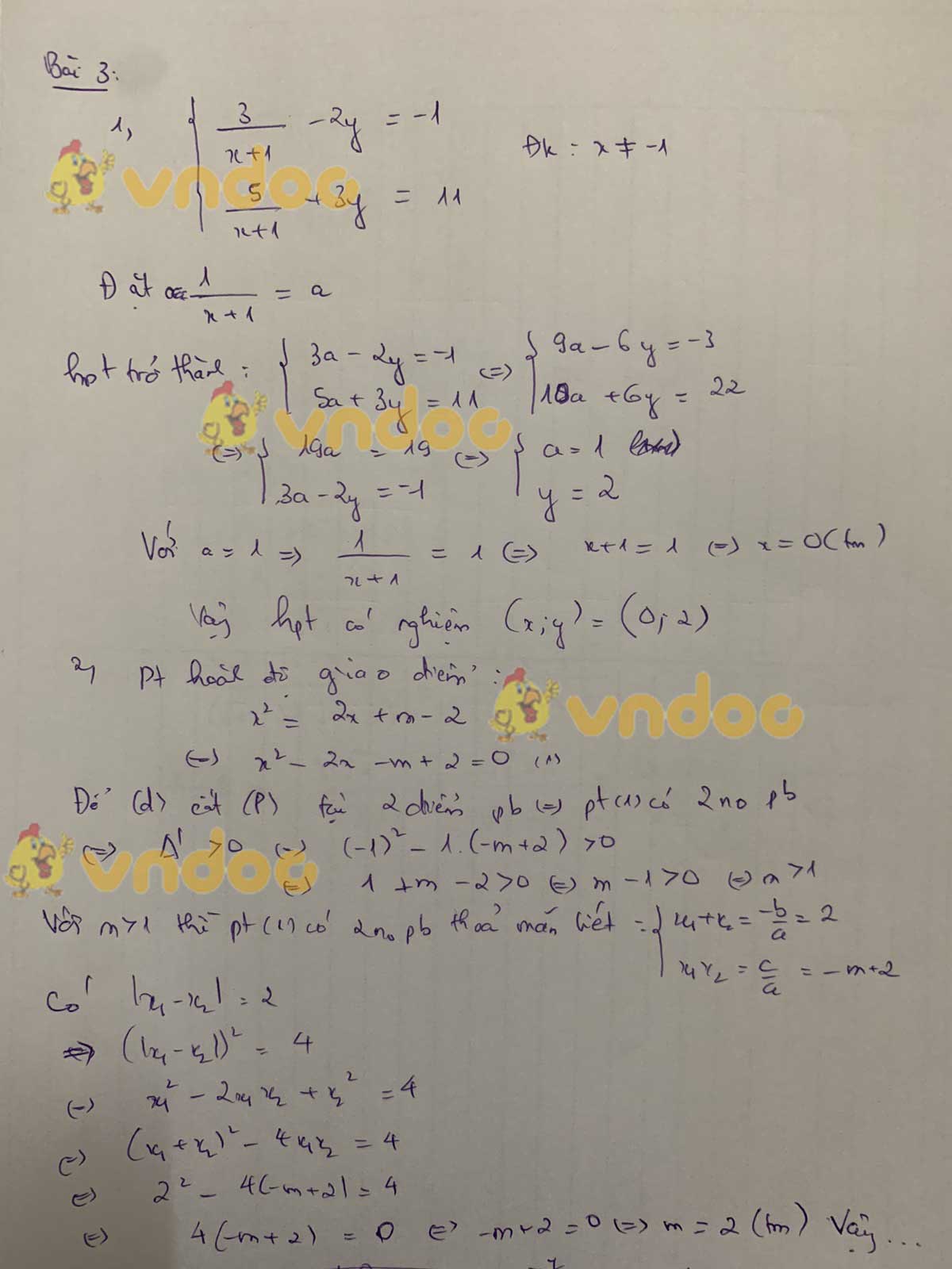 Đáp đề thi tuyển sinh lớp 10 môn Toán Hà Nội 2021