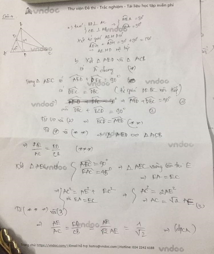 Đáp án đề thi tuyển sinh lớp 10 môn Toán Cao Bằng 2021