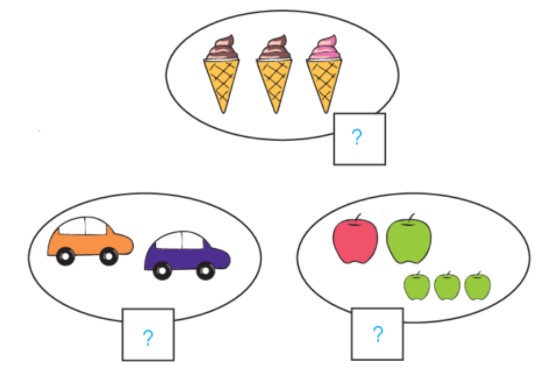 Bài 3 trang 28 Toán lớp 1 tập 1 SGK Chân trời sáng tạo