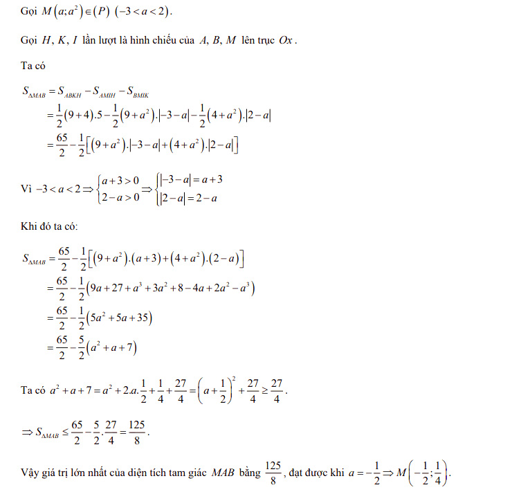 Đáp án đề thi tuyển sinh lớp 10 môn Toán Sơn La 2021