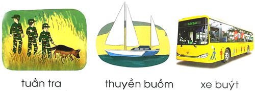 Giải Tiếng Việt 1 trang 16, 17 Bài 1: uân uyên uyt