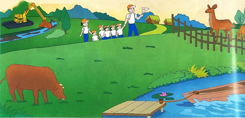 Giải bài tập Tiếng Việt 1 trang 22, 23 Bài 4: oăng oam oap