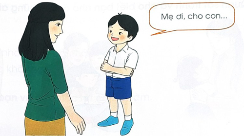 Những bông hoa nhỏ trên sân