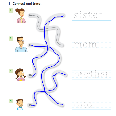 Giải Tiếng Anh lớp 2 Unit Starter: Hello! - Lesson 1 SBT