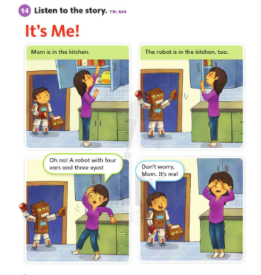 Giải Tiếng Anh lớp 1 Unit 4 Lesson Story SGK