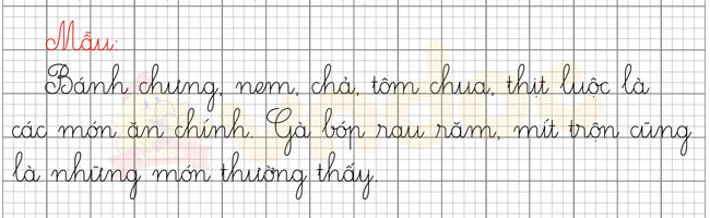 Mâm cơm ngày Tết ở Huế